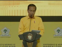Hadiri Munas XI Golkar, Presiden Jokowi Bicara Sejarah Ketum Golkar