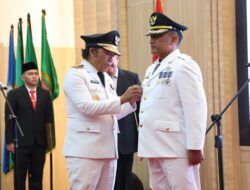 Pj Gubernur Al Muktabar Lantik Gunawan Rusminto sebagai Pj Bupati Lebak