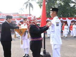 Kukuhkan Paskibraka Tahun 2024, Bupati Serang Ingatkan Jaga Attitude