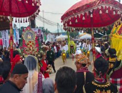 Tari Kolosal Seribu Penari di Festival Sagara Nagara Budaya Spektakuler