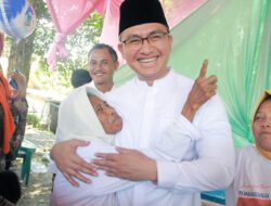 Cabup Andika Janji Akan Tuntaskan Pembangunan Jalan Poros Desa