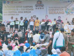HUT ke-498 Kabupaten Serang, Disporapar Gelar Fun Run 5K dan Kejuaraan Tarkam