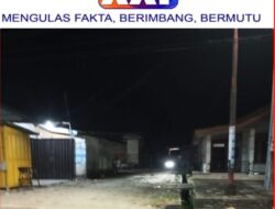 Tampung Timah Ilegal, Inilah Tampak Depan Kediaman Kolektor Timah ‘Husen’ Di Kecamatan Simpang Katis Diduga Kebal Hukum