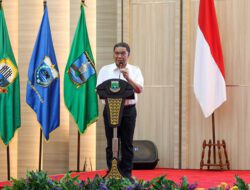 Pj Gubernur Al Muktabar Sambut Kunjungan Peserta Diklat Sekolah Staf Dinas Luar Negeri Kemenlu RI