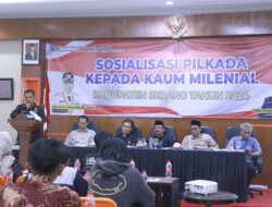 Pemkab Serang Ajak Kaum Milenial Gunakan Hak Pilih di Pilkada 2024