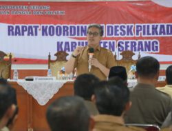 Diskominfosatik Kabupaten Serang Latih Petugas Penginputan Aplikasi Internal Pilkada 2024