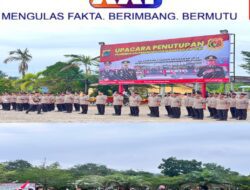 Kapolda Babel Lantik 123 Bintara Polri SPN Polda Babel, Beri Pesan Jadi Polisi Baik Yang Melayani Masyarakat