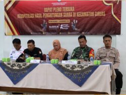 Pastikan Aman, Jajaran Polres Serang Amankan Rapat Pleno Pilkada 2024