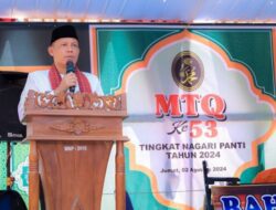 Bupati Pasaman Buka MTQ Nagari Panti ke-53