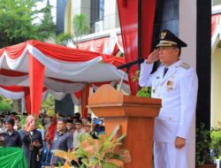 Bupati Pasaman Pimpin Upacara Peringatan HUT RI ke-79, Ketua DPRD Pasaman Bacakan Teks Proklamasi