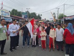 Sabar AS Lepas Peserta Jalan Jantung Sehat Lubuk Torop