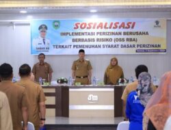 Bupati Pasaman Buka Sosialisasi Implementasi Perizinan Berusaha Berbasis Risiko