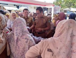 Dinas Perikanan dan Pangan Kabupaten Pasaman Gelar Gerakan Pangan Murah