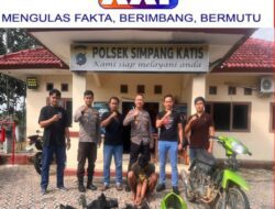 Polsek Simpang Katis Ungkap Kasus Penggelapan Motor
