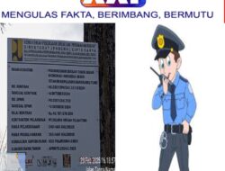 Satpam Proyek STiAKIN Air Itam Larang Wartawan Saat Datang Meliput