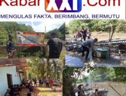 Polsek Simpang Katis Tertibkan Tambang Ilegal di Desa Terak