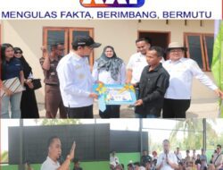 Bupati Bangka Tengah, Algafry Rahman, Meresmikan Langsung Rumah Relokasi Desa Kurau