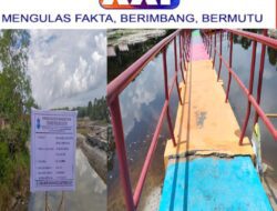 Belum Genap Setahun Bangunan Broadwalk Di Pasir Padi Sudah Alami Keretakan Parah