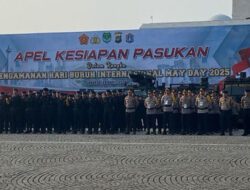 13 Ribu Personel Gabungan Disiagakan, Kawal Aksi May Day Fiesta 2025 di Jakarta