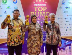 Bupati Tatu Raih Penghargaaan Top Pembina BUMD Tujuh Kali Berturut-turut