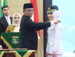 Gubernur Andra Soni Lantik Zakiyah – Najib Jadi Bupati dan Wabup Serang Masa Jabatan 2025-2030