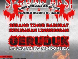 Sawah Banjir dan Rumah Rusak, Warga dan Mahasiswa Siap Aksi Demonstrasi ke PT Lautan Baja Indonesia