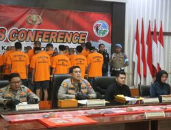 17 Pelaku Kasus Narkoba dan Obat Tanpa Izin Edar Ditangkap Satresnarkoba Polresta Serang Kota