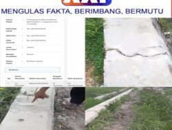 Proyek Kolam Retensi Pangkalpinang Disorot: Beton Retak, Anggaran Rakyat Terancam