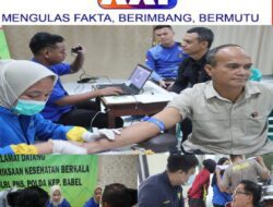 Polres Bangka Tengah Gelar Rikkesla Tahun 2025, Seluruh Personel Jalani Pemeriksaan Kesehatan Berkala
