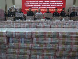 Kejagung Sita Uang Rp 11,8 Triliun dari Lima Perusahaan Wilmar Group