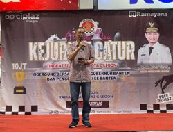 Kejurkot Catur Tingkat SD dan SMP, Pemprov Banten Apresiasi Percasi Kota Cilegon