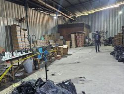 Polisi Gerebek Pabrik Oli Palsu di Tangerang, Delapan Orang Diamankan