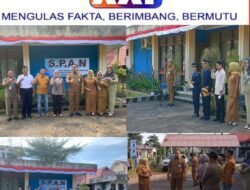 Kepala Dinas Perkimhub Bangka Tengah Hadiri Upacara Perdana SMK Penerbangan di Gedung Baru, Usulkan Perluasan Nama Sekolah
