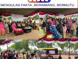 Polres Bangka Tengah Gelar Hari Ke-3 Gerakan Pangan Murah, Terhubung Zoom Meeting Serentak Dipimpin Kapolri