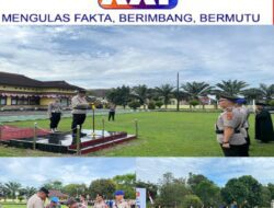 Polres Bangka Tengah Gelar Upacara Serah Terima Jabatan Sejumlah Pejabat Utama