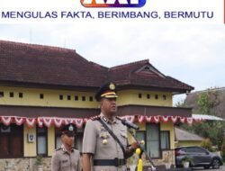 Polres Bangka Tengah Gelar Upacara Peringatan Hari Juang Polri