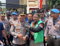 Kapolda Banten Brigjen Hengki Temui Massa Aksi Solidaritas Ojol Affan Kurniawan
