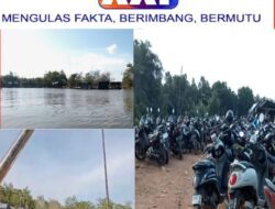 Diduga Akibat Lemahnya Penindakan Hukum Di Kabupaten Bangka, Tambang Timah Ilegal Bebas Beraktivitas di DAS Desa Bahrin