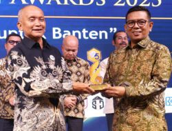 Gubernur Andra Soni Raih Penghargaan Kepala Daerah Responsif 2025