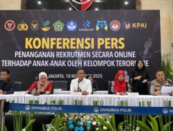 Polri Sebut Kelompok Teror Manfaatkan Medsos dan Game Online Rekrut Anak-Anak