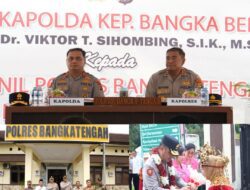 Kapolda Kepulauan Bangka Belitung Laksanakan Kunjungan Kerja ke Polres Bangka Tengah