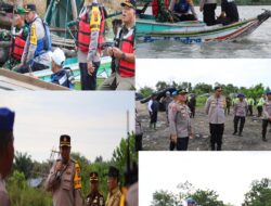 Penertiban Gabungan di IUP PT Timah: Penambang Ilegal Bongkar Ponton Secara Kooperatif