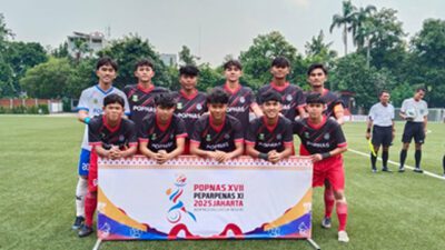 Tim Sepak Bola Banten Raih Dua Kemenangan di Popnas, Satu Langkah Menuju Juara Grup