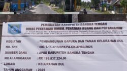 Judul Proyek Gapura, Realisasi Nihil: Pengakuan Kontraktor Bikin Tanda Tanya