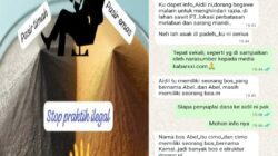 Timah dan Emas Ilegal di Melabun: Nama Aidil, Abel, Cimo, Kamal Muncul dalam Satu Rantai