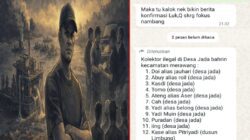 Kamal Kembali Muncul di DAS Jada Bahrin, Bongkar Nama Kolektor Timah dan Dugaan Ambisi Kolektor Tunggal.