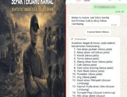 Kamal Kembali Muncul di DAS Jada Bahrin, Bongkar Nama Kolektor Timah dan Dugaan Ambisi Kolektor Tunggal.