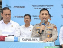 Bongkar Peredaran 25 Kg Sabu, Polres Tangerang Amankan Dua Residivis