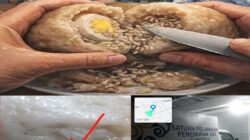 Menu MBG SMP 5 Pangkalpinang Diduga Tercemar, Empek-Empek Telur Berulat