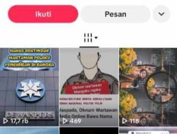 Diduga Fitnah dan Ujaran Kebencian Akun TikTok @adjie.korombay Terancam Dilaporkan ke Polres